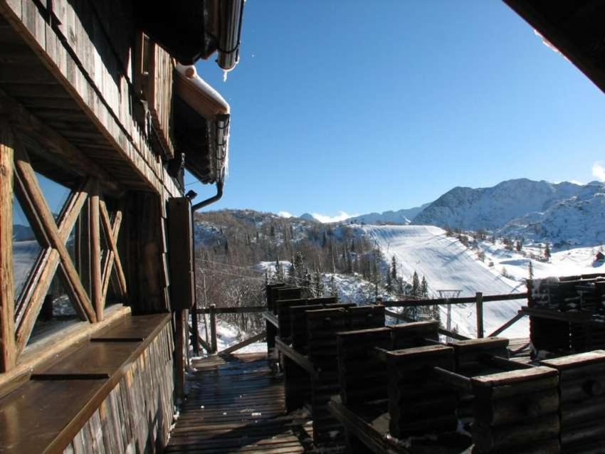 Chalet Burja At Vogel Mountain - Cable Car Access Or Hiking - Not Reachable With Car ボーヒニ エクステリア 写真