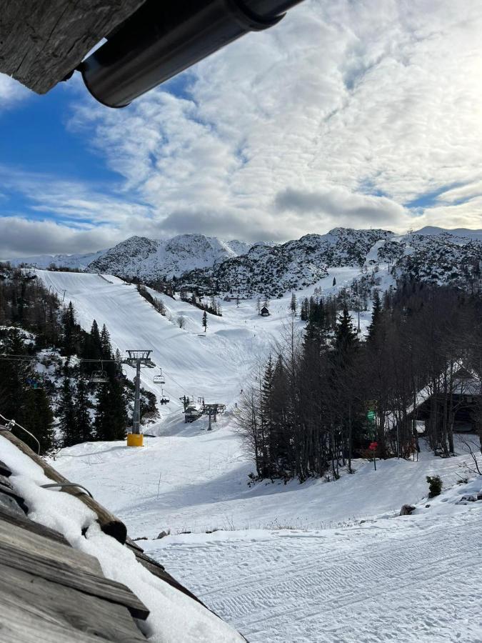 Chalet Burja At Vogel Mountain - Cable Car Access Or Hiking - Not Reachable With Car ボーヒニ エクステリア 写真