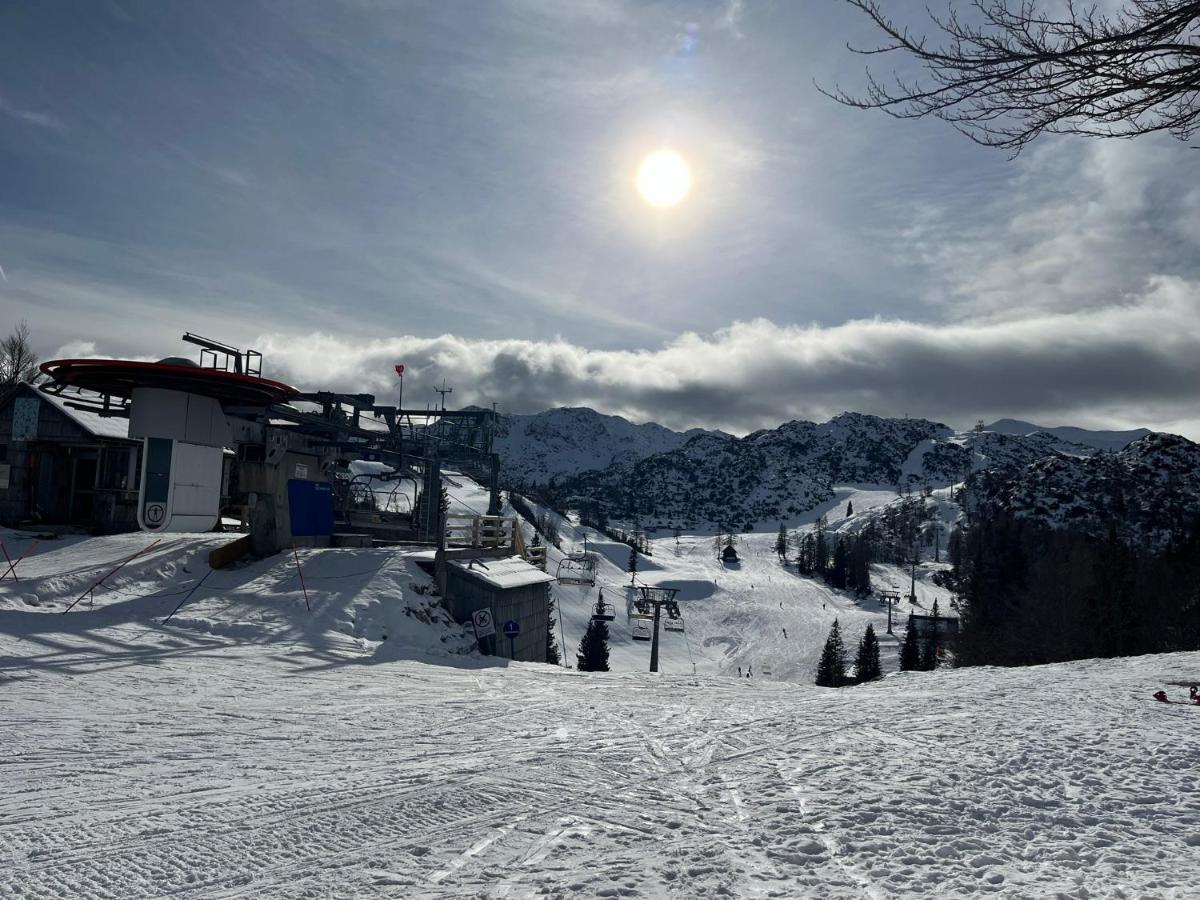 Chalet Burja At Vogel Mountain - Cable Car Access Or Hiking - Not Reachable With Car ボーヒニ エクステリア 写真